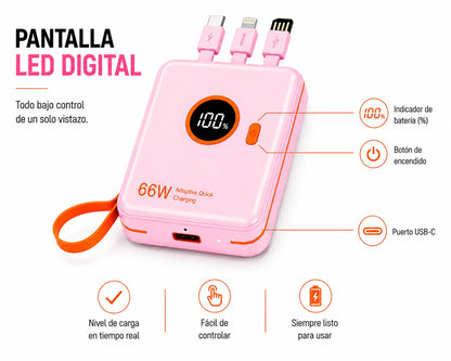 Cargador Portátil 20.000 mAh