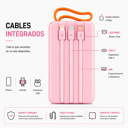 Cargador Portátil 20.000 mAh