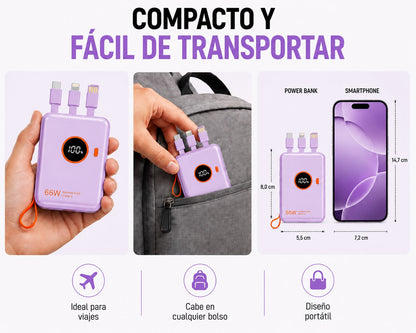 Cargador Portátil 20.000 mAh
