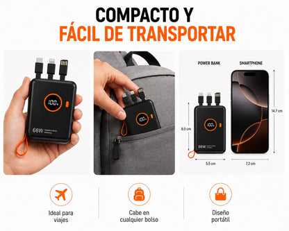 Cargador Portátil 20.000 mAh